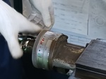 ギア削り位置最終微調整