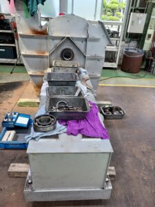 モーター羽根取り外し