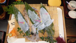 イカの活き造り